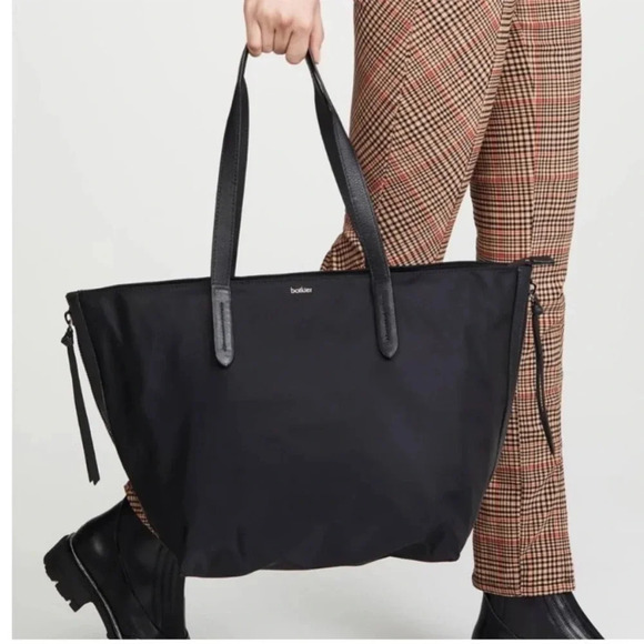 NWT Botkier New York Bond Black Nylon Tote Bag, Black - Picture 5 of 14
